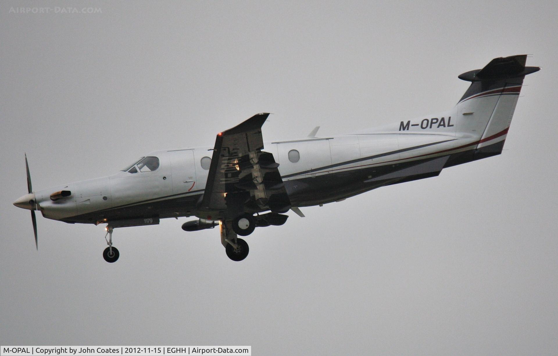 M-OPAL, 2009 Pilatus PC-12/47E C/N 1179, Regular visitor to Pilatus Centre.