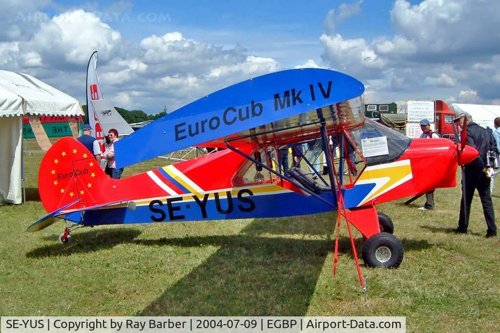 SE-YUS, 2000 Lamco Eurocub Mk IV 912 C/N CAH-016, Lamco Eurocub Mk.IV 912UL [CAH-016] Kemble~G 09/07/2004.