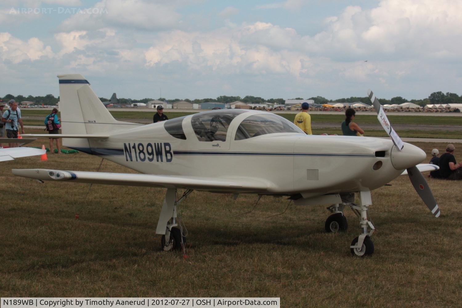 N189WB, 1984 Stoddard-Hamilton Glasair III C/N 3074, 1984 GLASAIR III, c/n: 3074, AirVenture 2012