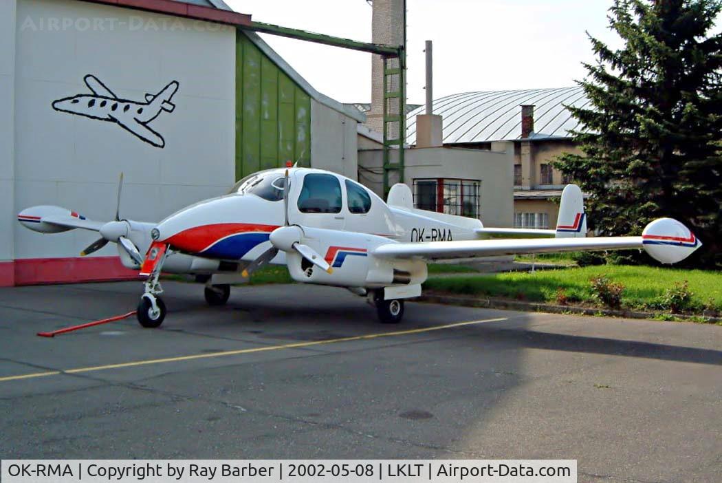OK-RMA, 1962 Let Let L-200D Morava C/N 171124, LET L-200D Morava [171124] Prague-Letnany~OK 08/05/2002