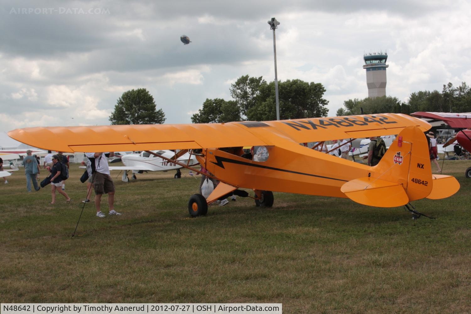 N48642, 2012 Wag-Aero Sport Trainer C/N 4524, 2012 Sport Trainer, c/n 4524, Continental C-90