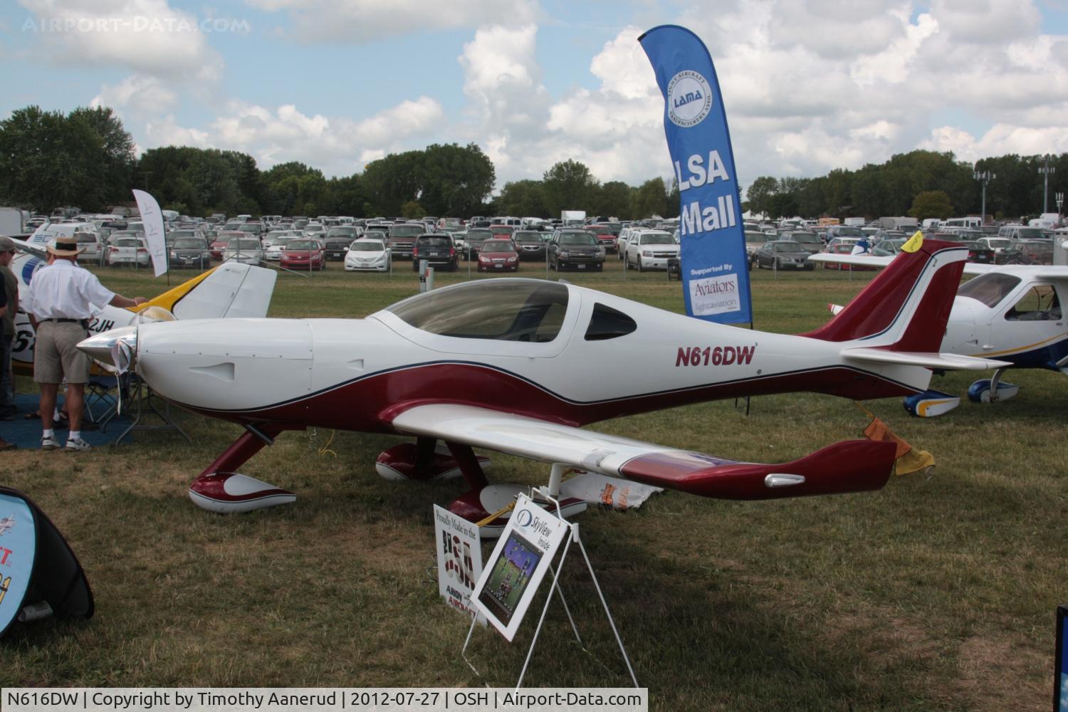 N616DW, Arion Lightning LS-1 C/N 132, ARION LIGHTNING, c/n: 132, JABIRU 3300