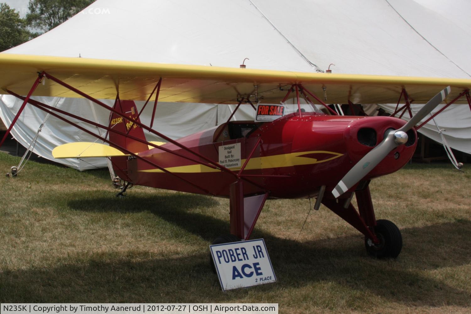 N235K, Pober Junior Ace C/N 0005, POBER JR ACE, c/n 2, Lycoming O-235-L2C