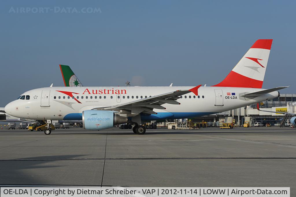 OE-LDA, 2004 Airbus A319-112 C/N 2131, Airbus A319 Austrian Airlines with operated by Tyrolean Airways sticker