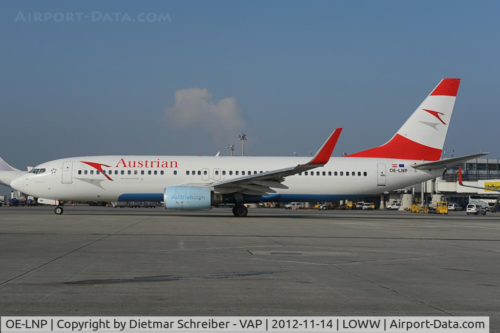 OE-LNP, 2002 Boeing 737-8Z9 C/N 30420, Boeing 737-800 Austrian Airlines with operated by Tyrolean Airways sticker