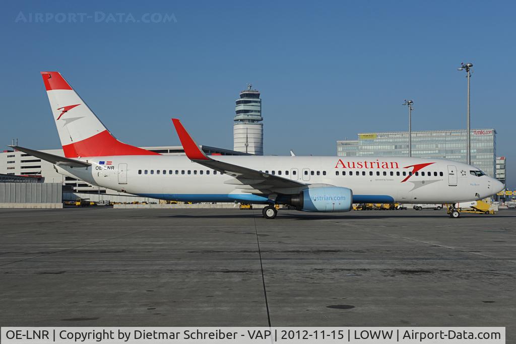 OE-LNR, 2005 Boeing 737-8Z9 C/N 33833, Boeing 737-800 Austrian Airlines with operated by Tyrolean Airways sticker