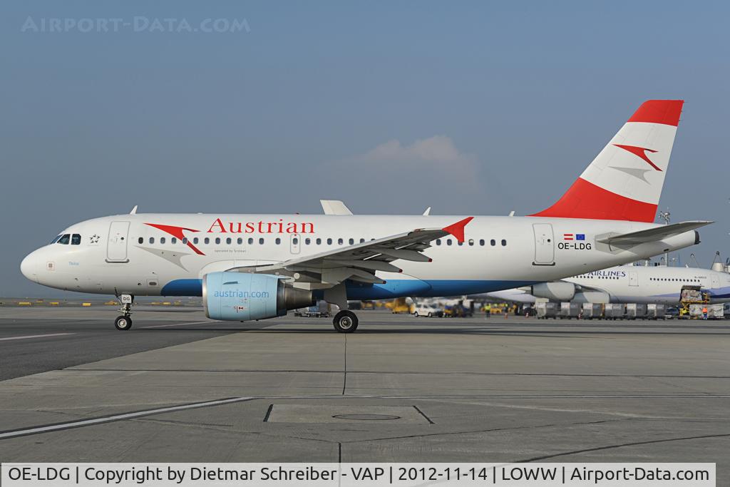 OE-LDG, 2006 Airbus A319-112 C/N 2652, Airbus A319 Austrian Airlines with operated by Tyrolean Airways sticker