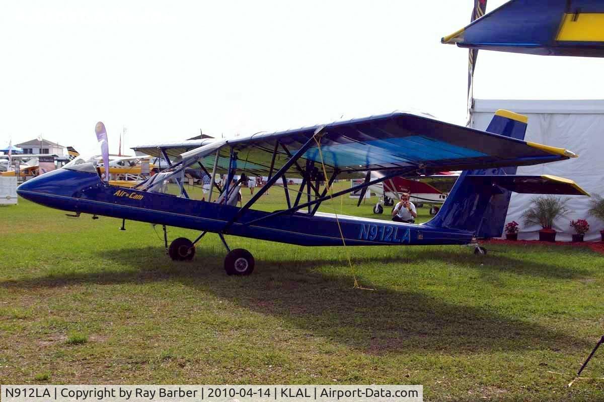 N912LA, Lockwood Aircam C/N AC138, Leza Lockwood Air Cam [AC138]  Lakeland-Linder~N 14/04/2010