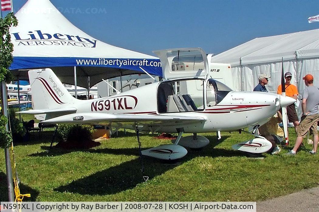 N591XL, 2007 Liberty XL-2 C/N 0075, Liberty XL-2 [0075] Oshkosh~N 28/07/2008
