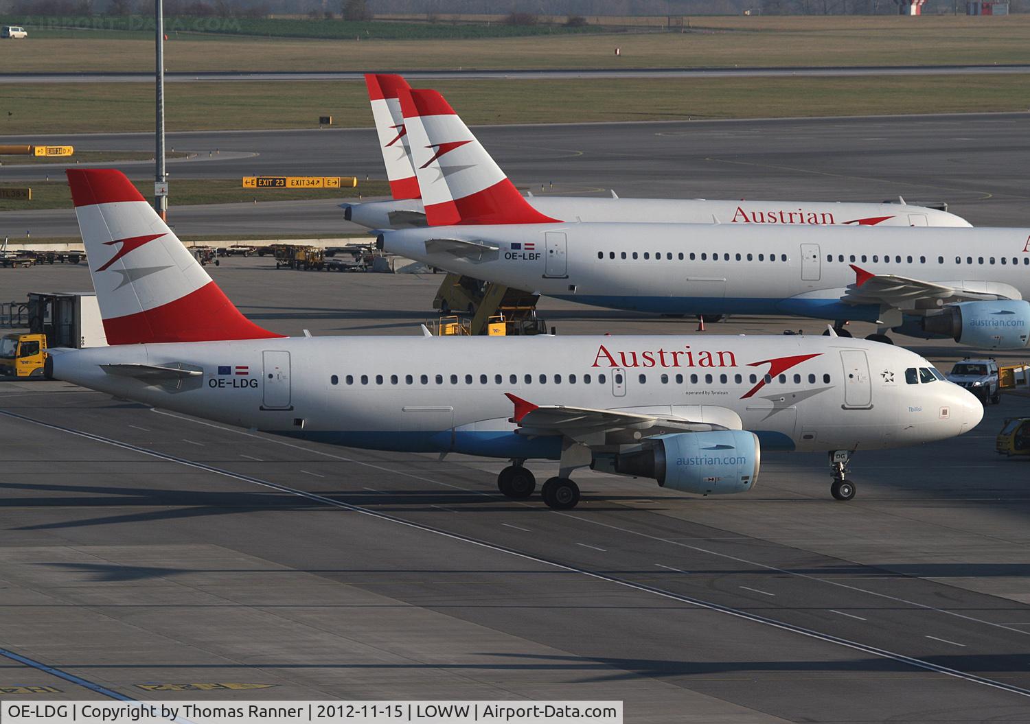 OE-LDG, 2006 Airbus A319-112 C/N 2652, Austrian Airlines Airbus A319