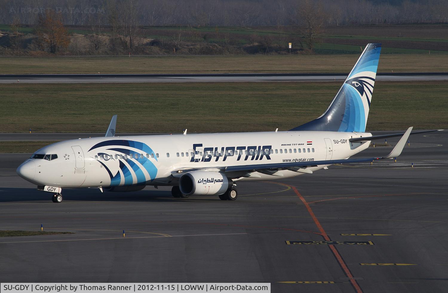 SU-GDY, 2010 Boeing 737-866 C/N 40758, Egyptair Boeing 737