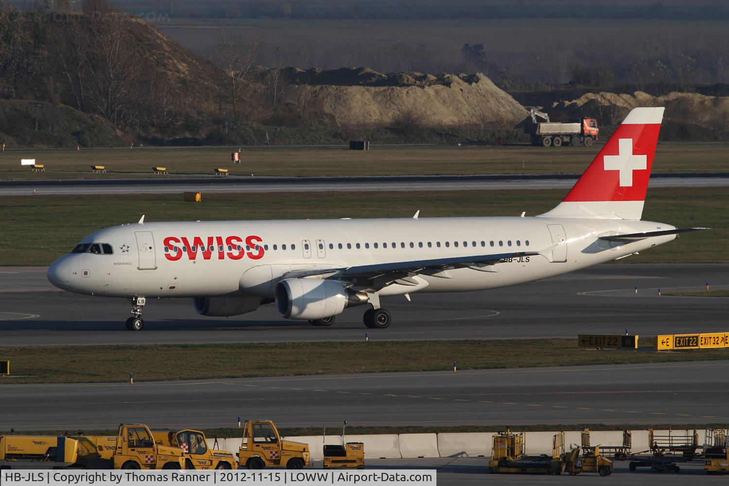 HB-JLS, 2012 Airbus A320-214 C/N 5069, Swiss Airbus A320