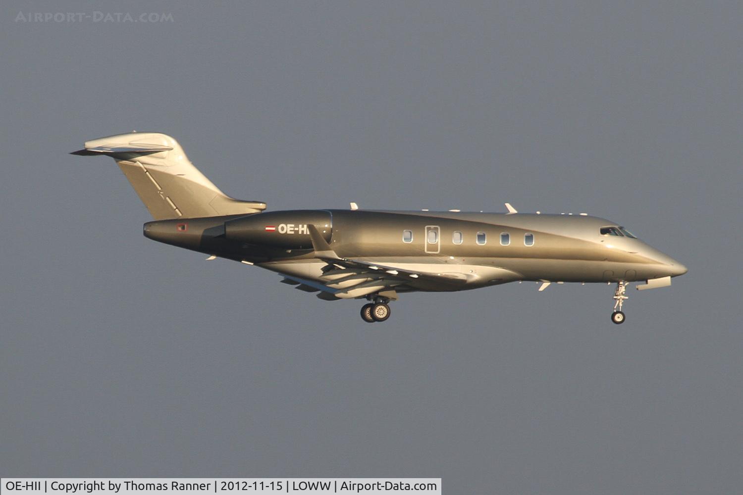 OE-HII, Bombardier Challenger 300 (BD-100-1A10) C/N 20111, BD-100