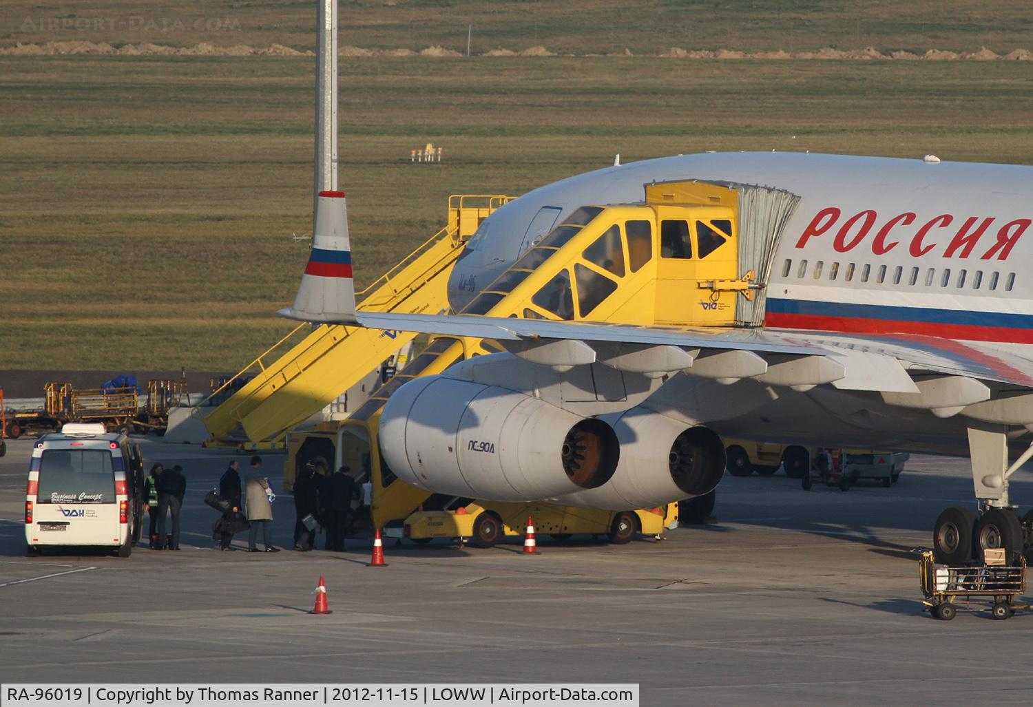 RA-96019, 2009 Ilyushin Il-96-300 C/N 74393202019, Rossiya Special Flight Ilyushin Il-96
