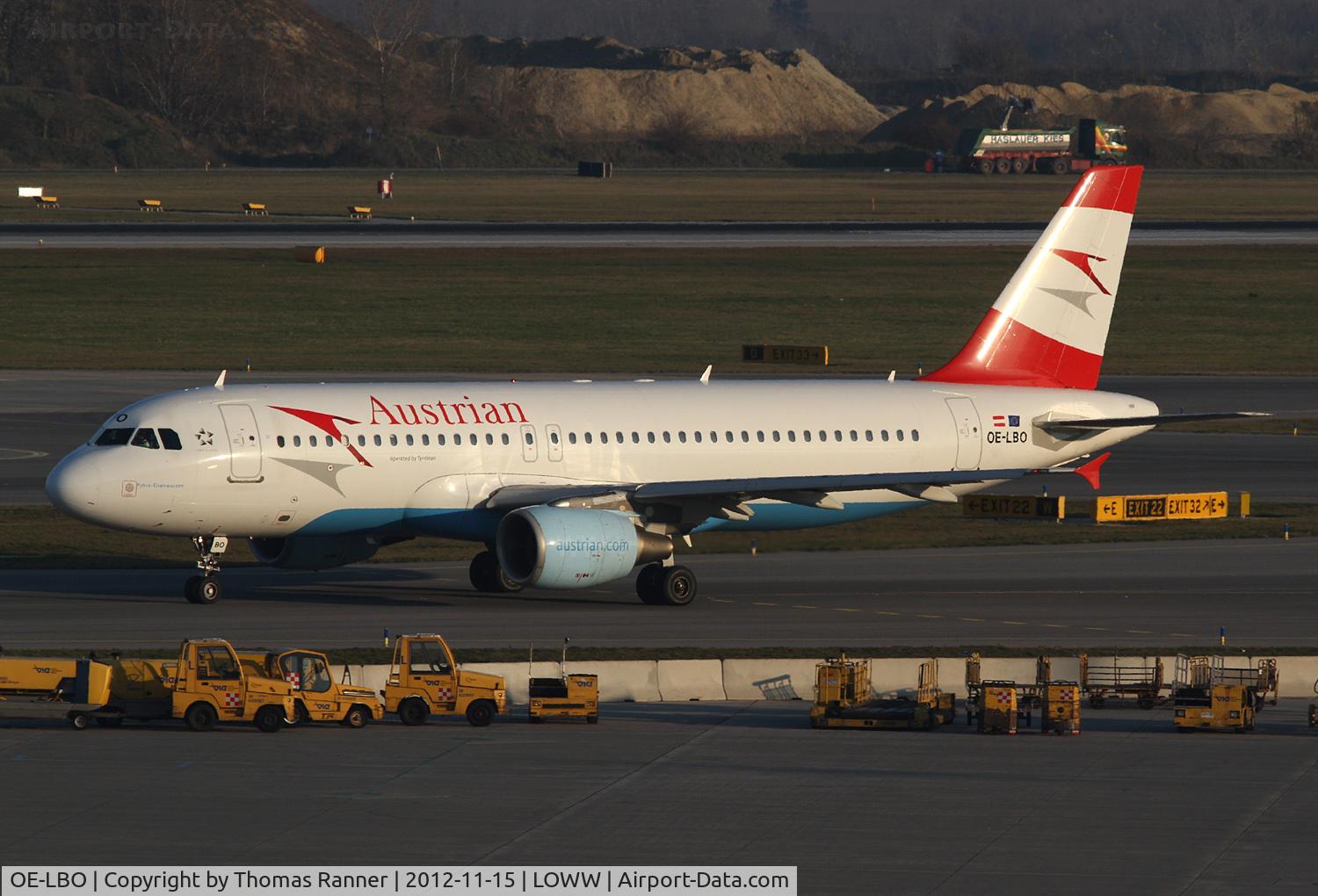 OE-LBO, 1998 Airbus A320-214 C/N 776, Austrian Airlines Airbus A320