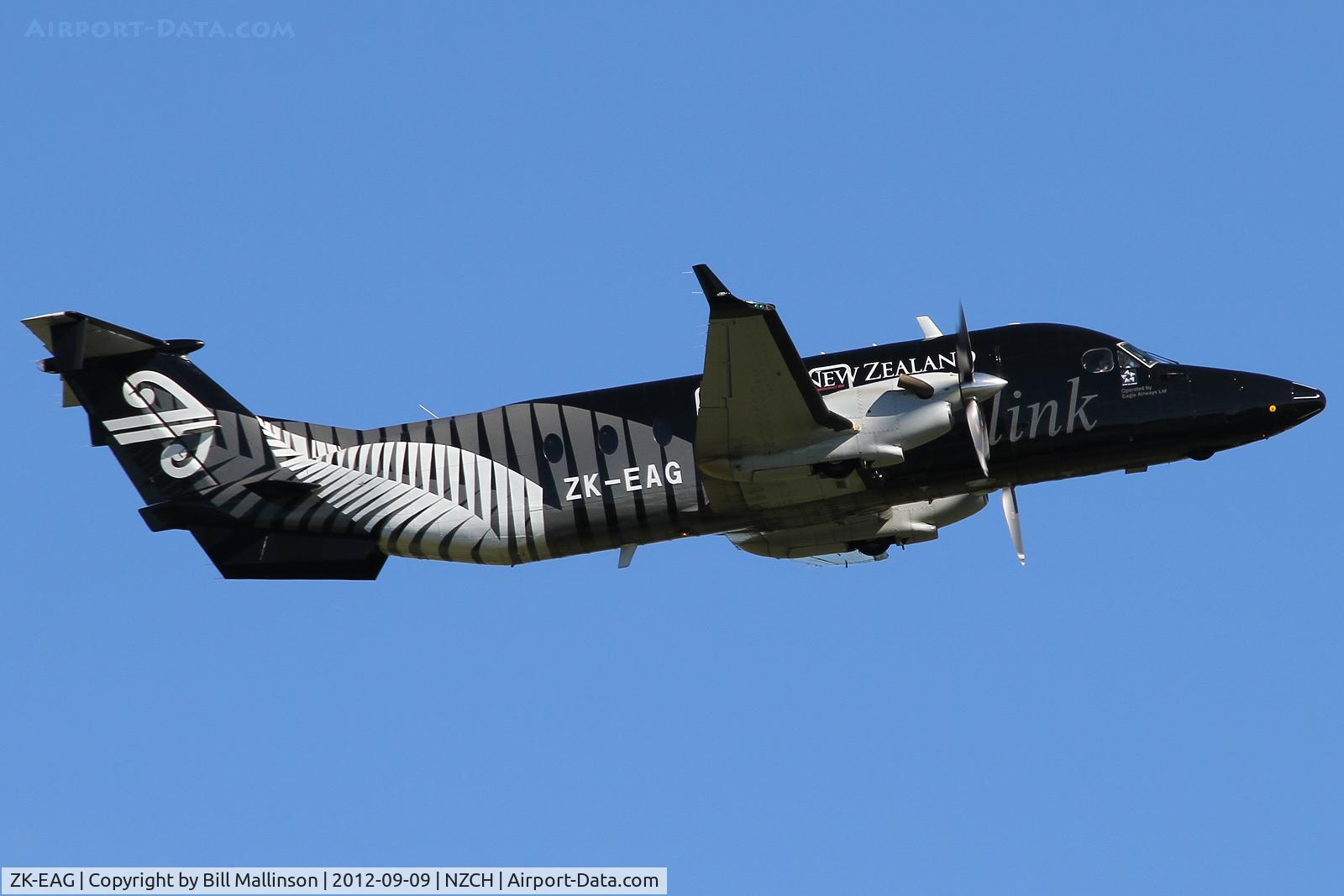 ZK-EAG, 2002 Raytheon Aircraft Company 1900D C/N UE-430, All Black