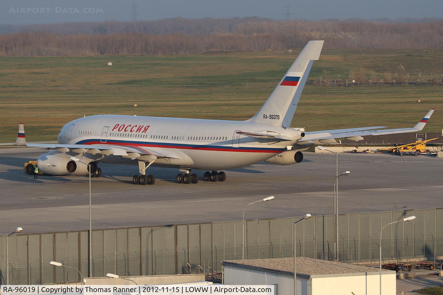 RA-96019, 2009 Ilyushin Il-96-300 C/N 74393202019, Rossiya Special Flight Ilyushin Il-96