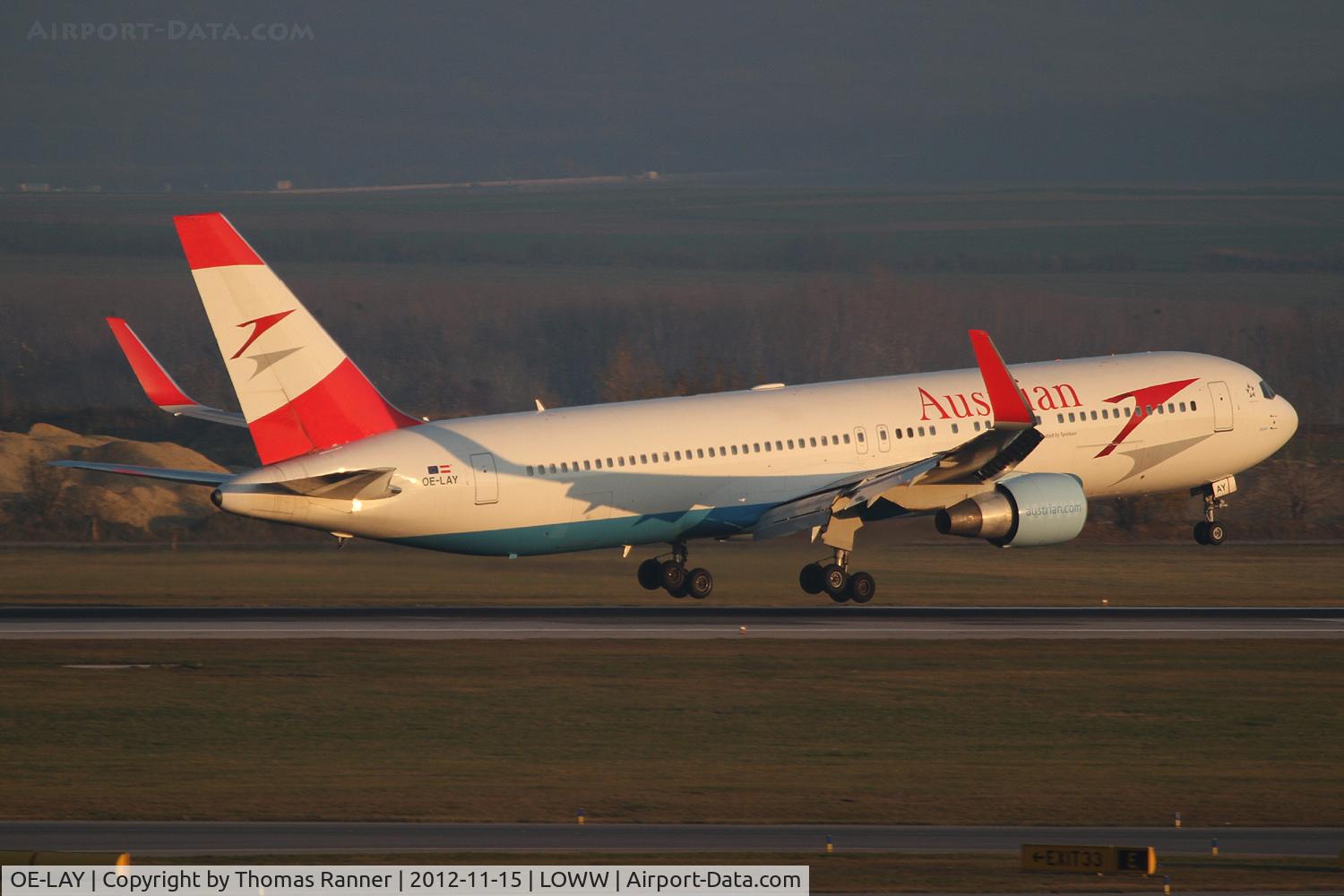 OE-LAY, 1998 Boeing 767-3Z9/ER C/N 29867, Austrian Airlines Boeing 767