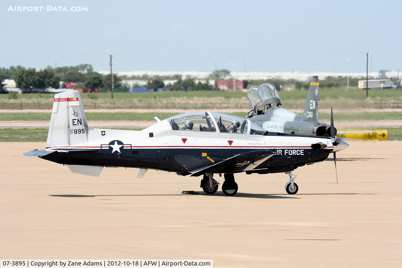 07-3895, 2007 Raytheon T-6A Texan II C/N PT-454, Charles Coates/LAT