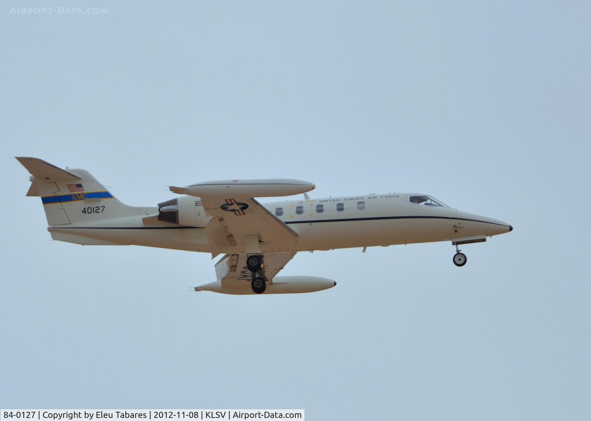 84-0127, 1984 Gates Learjet C-21A C/N 35A-573, Taken over Nellis Air Force Base, Nevada