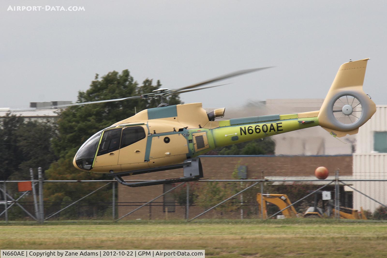 N660AE, 2012 Eurocopter EC-130B-4 (AS-350B-4) C/N 7419, At Grand Prairie Municipal Airport