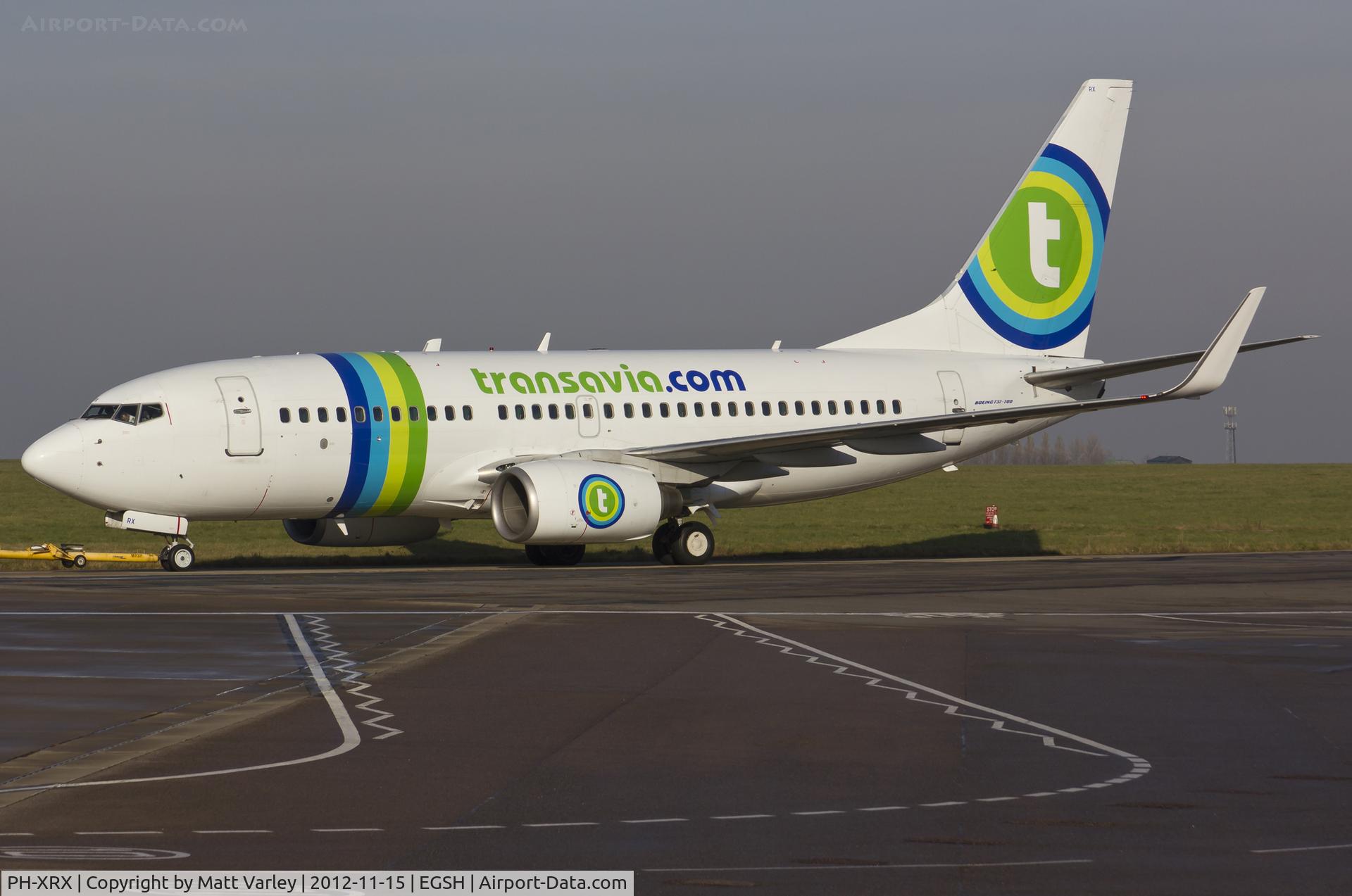 PH-XRX, 2003 Boeing 737-7K2 C/N 33464, Being towed to stand 7.