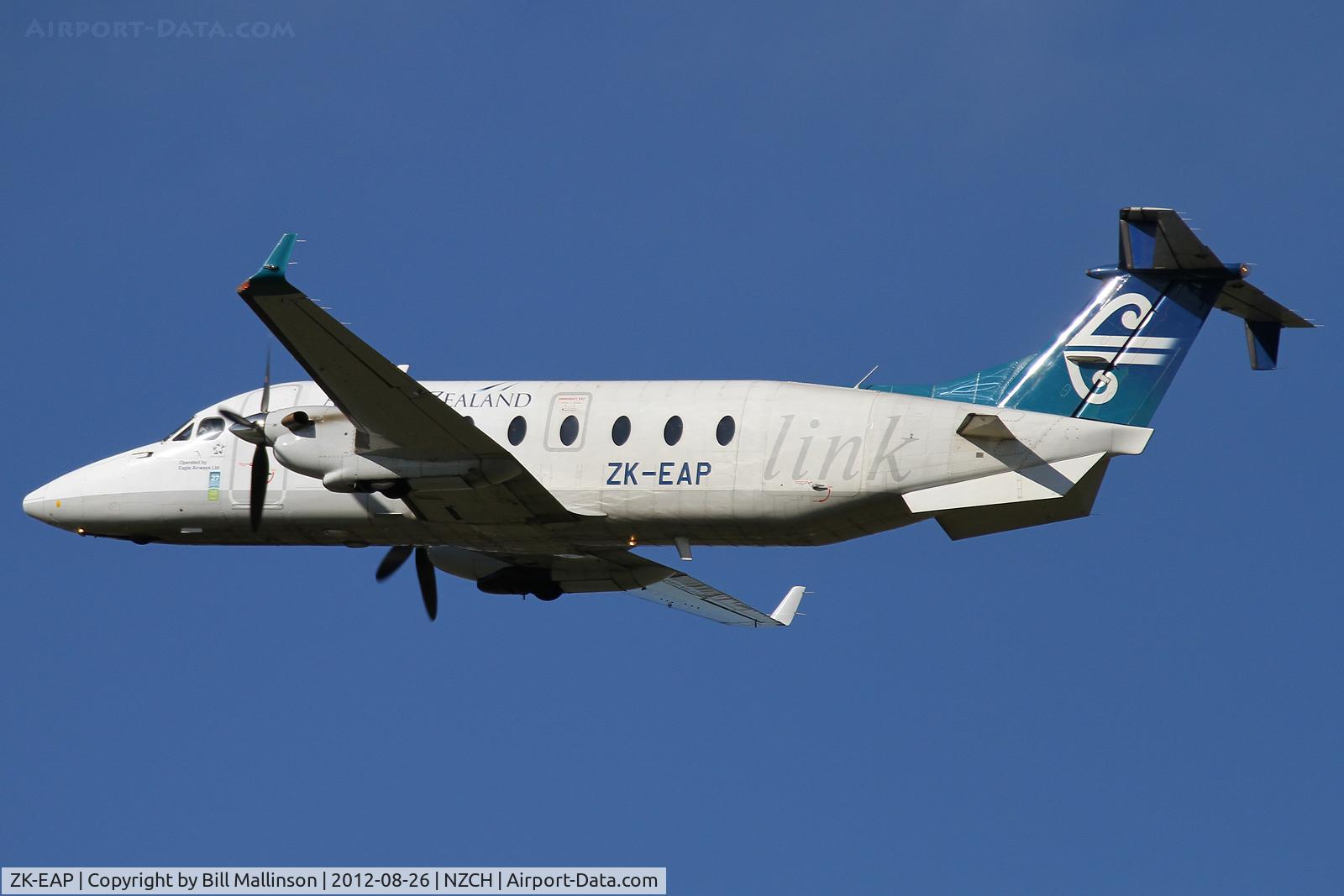 ZK-EAP, 2002 Raytheon 1900D C/N UE-439, away from 02