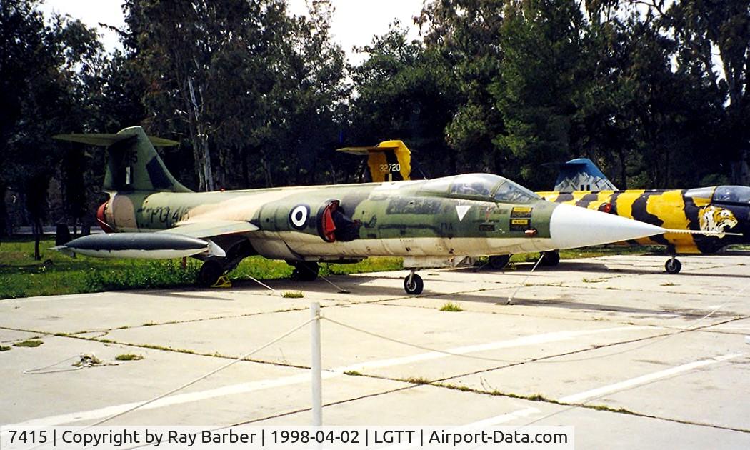 7415, Lockheed F-104G Starfighter C/N 683-7415, Lockheed F-104G Starfighter [683-7415] Dekelia~SX 02/04/1998