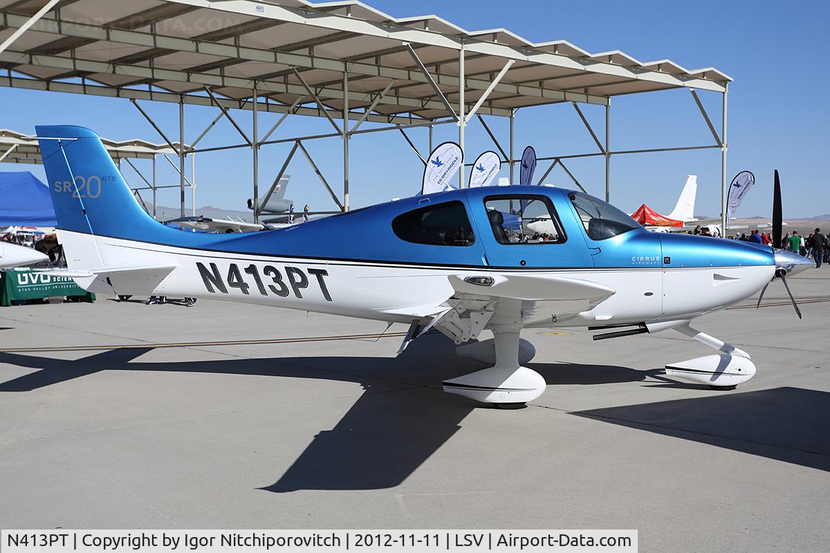N413PT, Cirrus SR20 GTS C/N 2133, 2012 Airshow - on static display