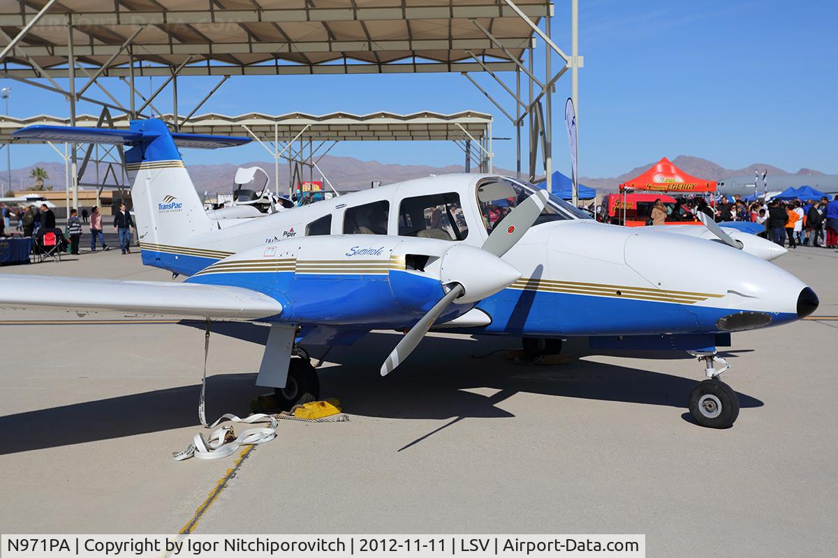 N971PA, 1999 Piper PA-44-180 Seminole C/N 4496031, 2012 Airshow - on static display