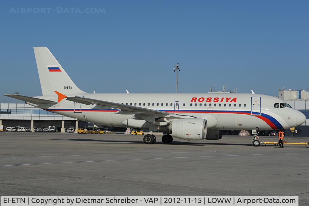 EI-ETN, 2002 Airbus A319-111 C/N 1654, Rossiya Airbus A319