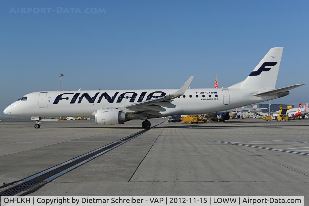 OH-LKH, 2007 Embraer 190LR (ERJ-190-100LR) C/N 19000086, Finnair Embraer 190