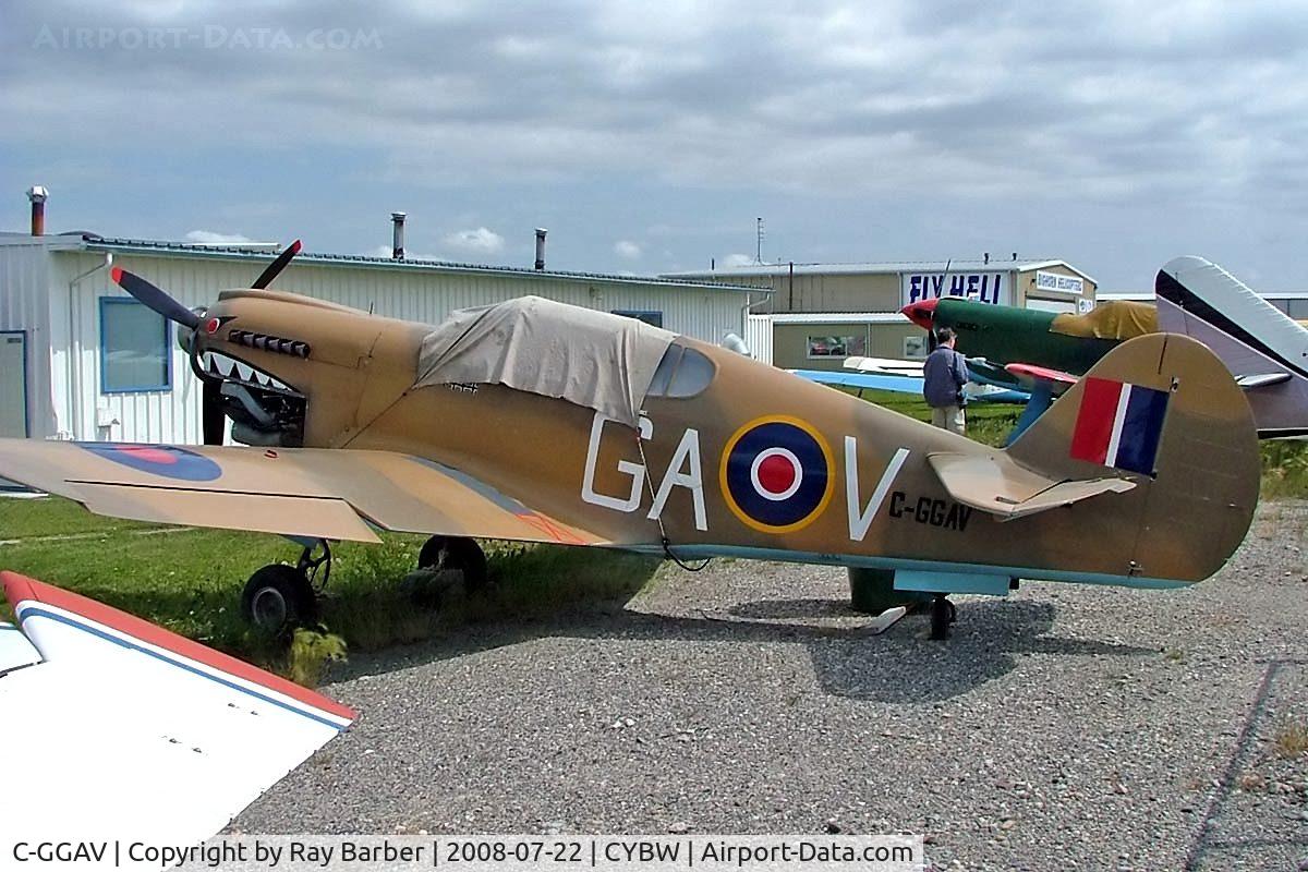 C-GGAV, 1987 Loehle P-40 Kittyhawk Scale Replica C/N WTF3, Loehle P-40K Kittyhawk 2/3 scale [WTF-3] Calgary-Springbank~C 22/07/2008