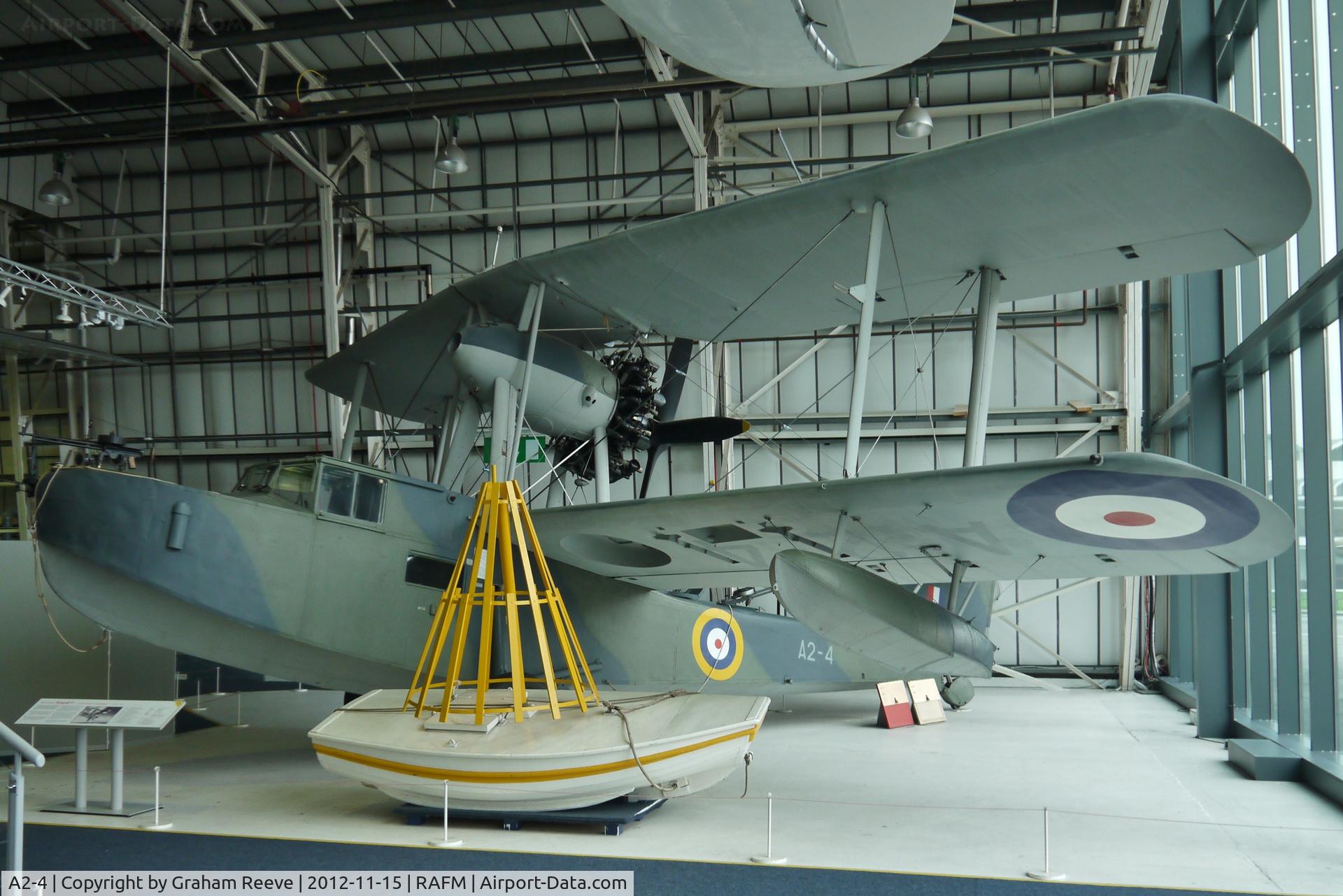 A2-4, Supermarine Seagull V C/N Not found A2-4/VH-ALB, On display at the Royal Air Force Museum, Hendon.