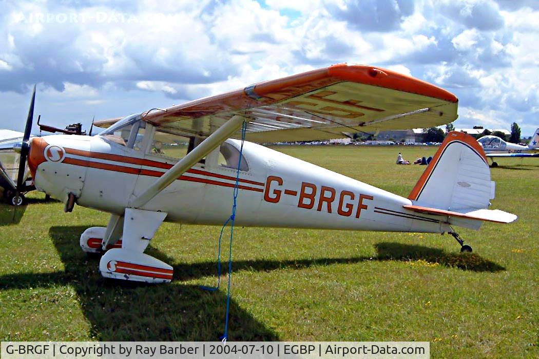 G-BRGF, 1947 Luscombe 8E Silvaire C/N 5475, Luscombe 8E Silvaire Deluxe [5475] Kemble~G 10/07/2004.