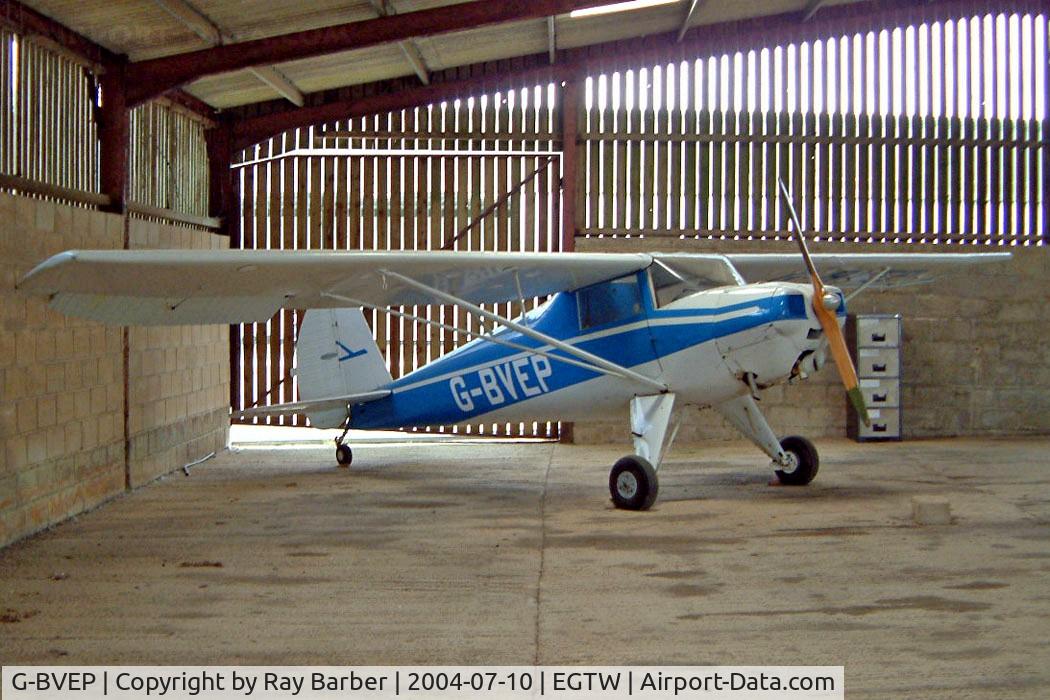 G-BVEP, 1940 Luscombe 8A Silvaire C/N 1468, Luscombe 8A Silvaire [1468] Oaksey Park~G 10/07/04.