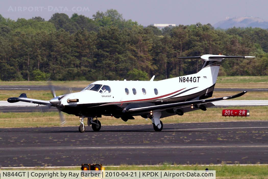 N844GT, 2007 Pilatus PC-12/47 C/N 825, Pilatus PC-12/47 [825] Atlanta-Dekalb Peachtree~N  21/04/2010