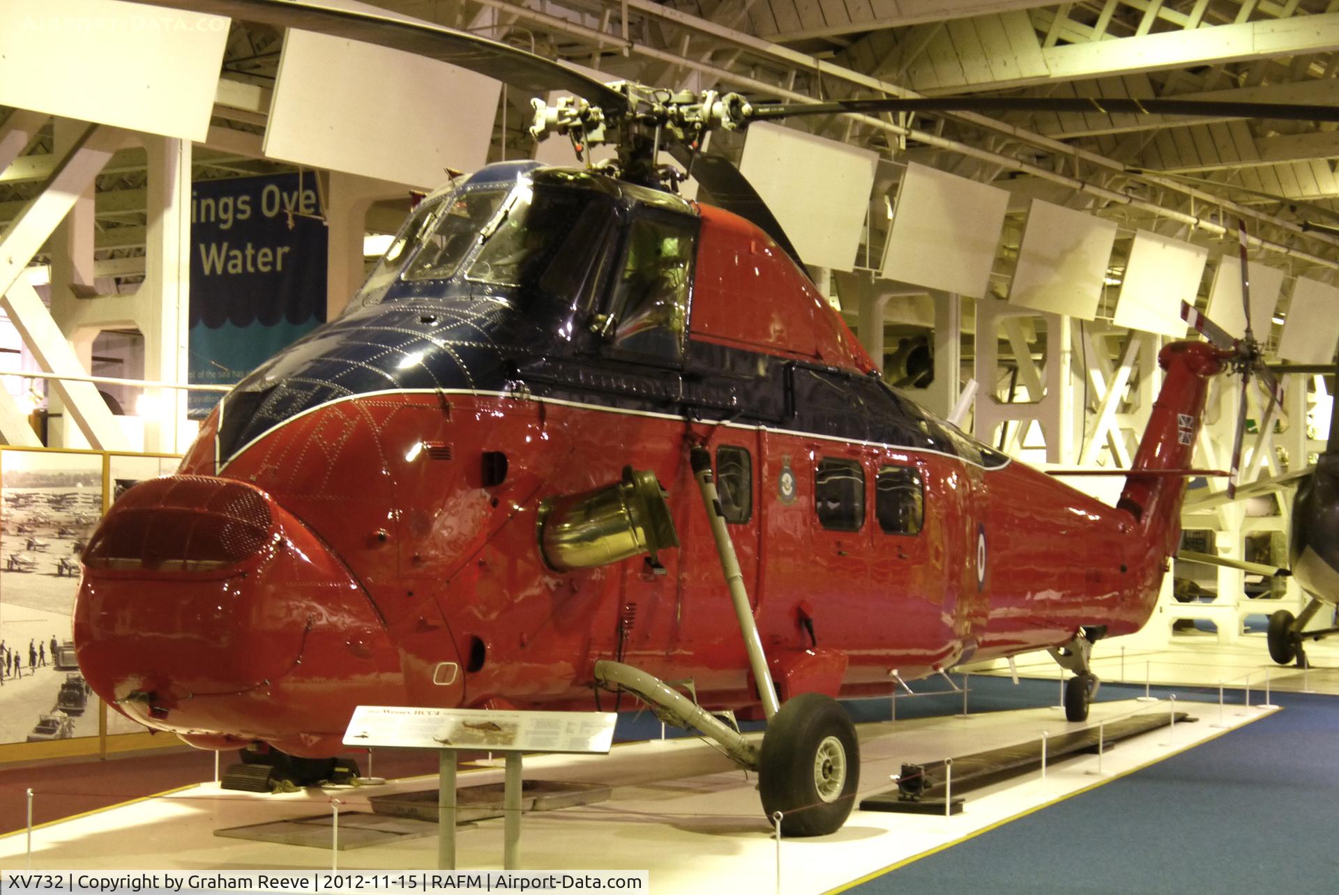 XV732, 1969 Westland Wessex HCC.4 C/N WA627, On display at the Royal Air Force Museum, Hendon.