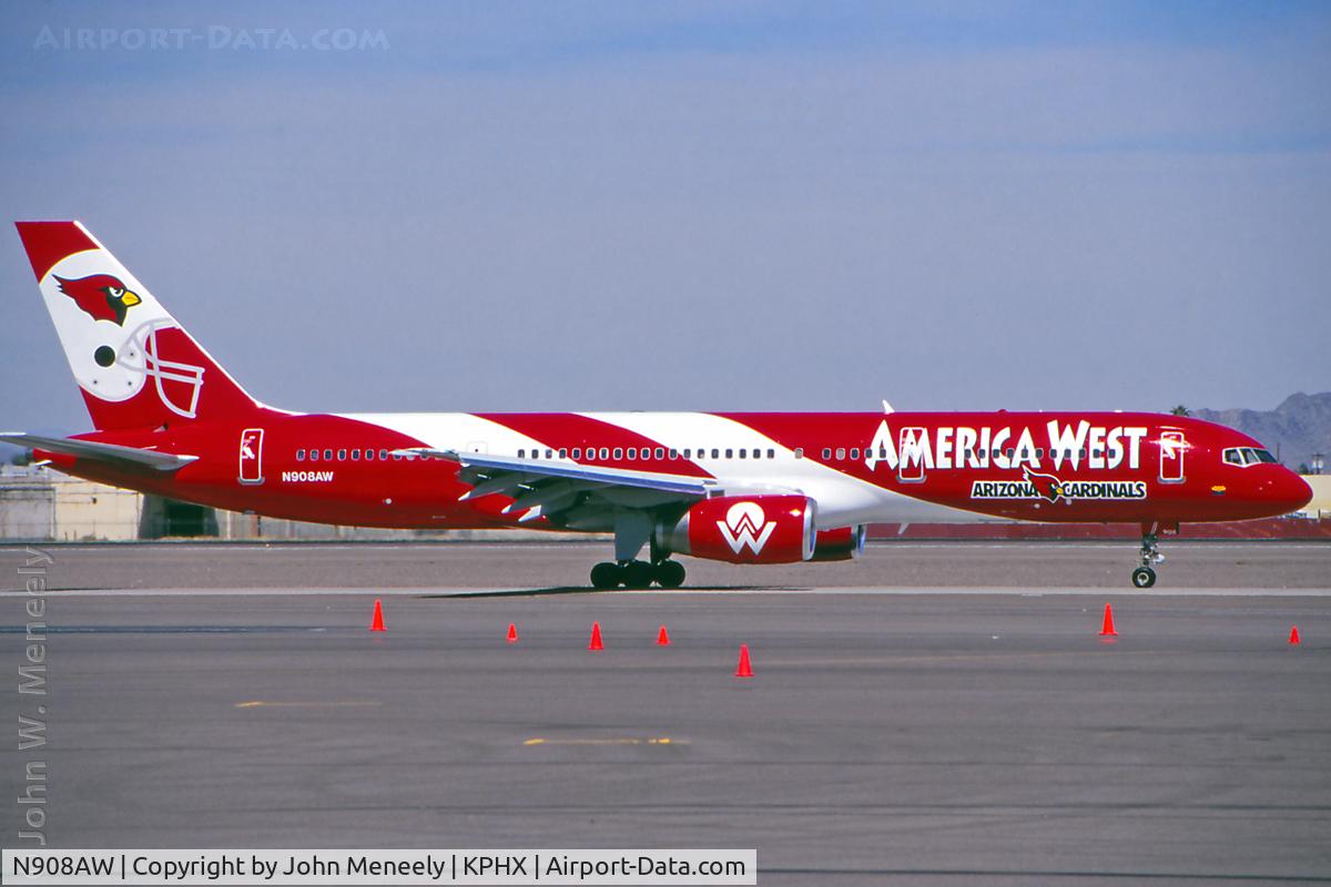 N908AW, 1989 Boeing 757-2G7 C/N 24233, March 1999