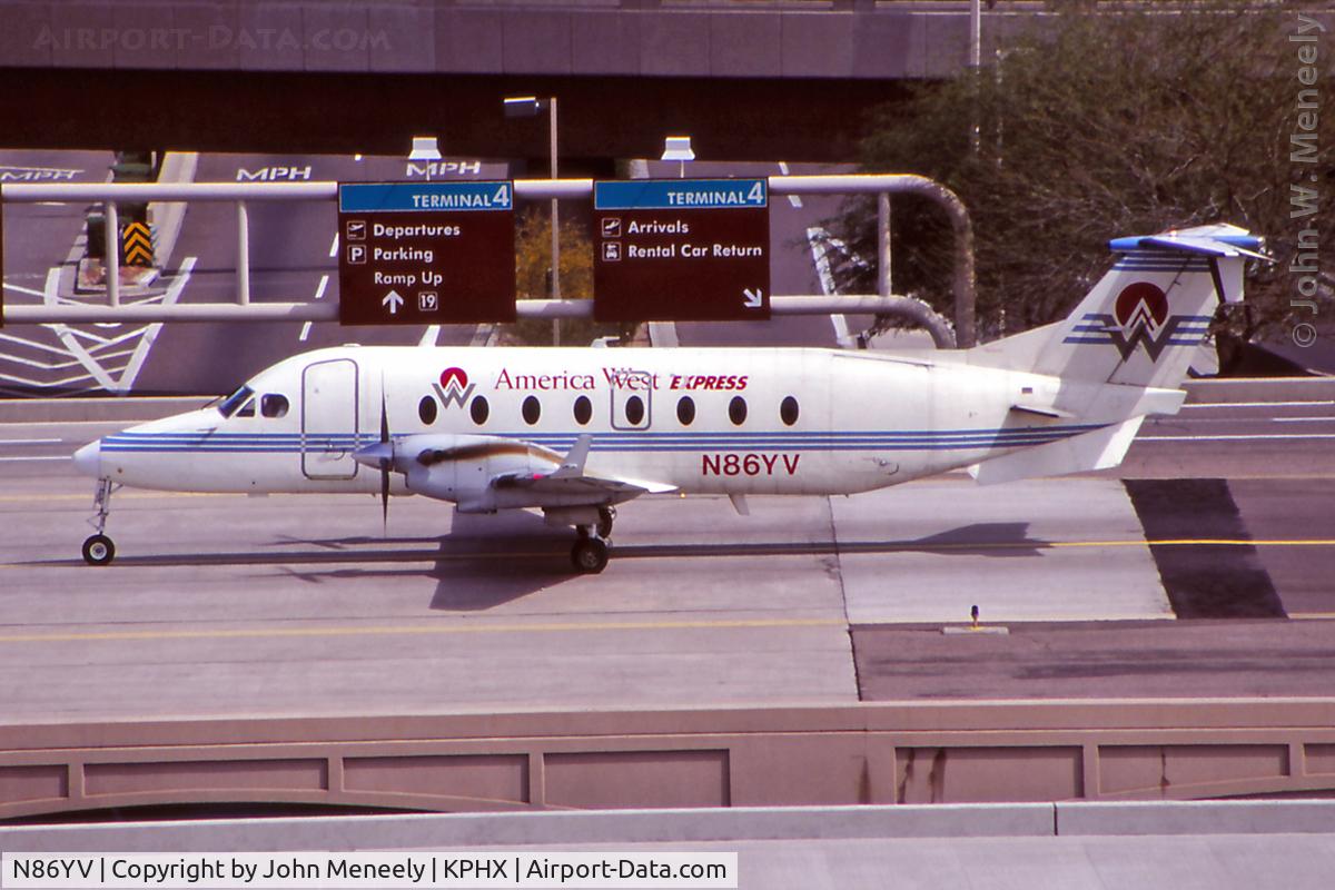 N86YV, Beech B1900D Sport 150 C/N UE-86, March 1999