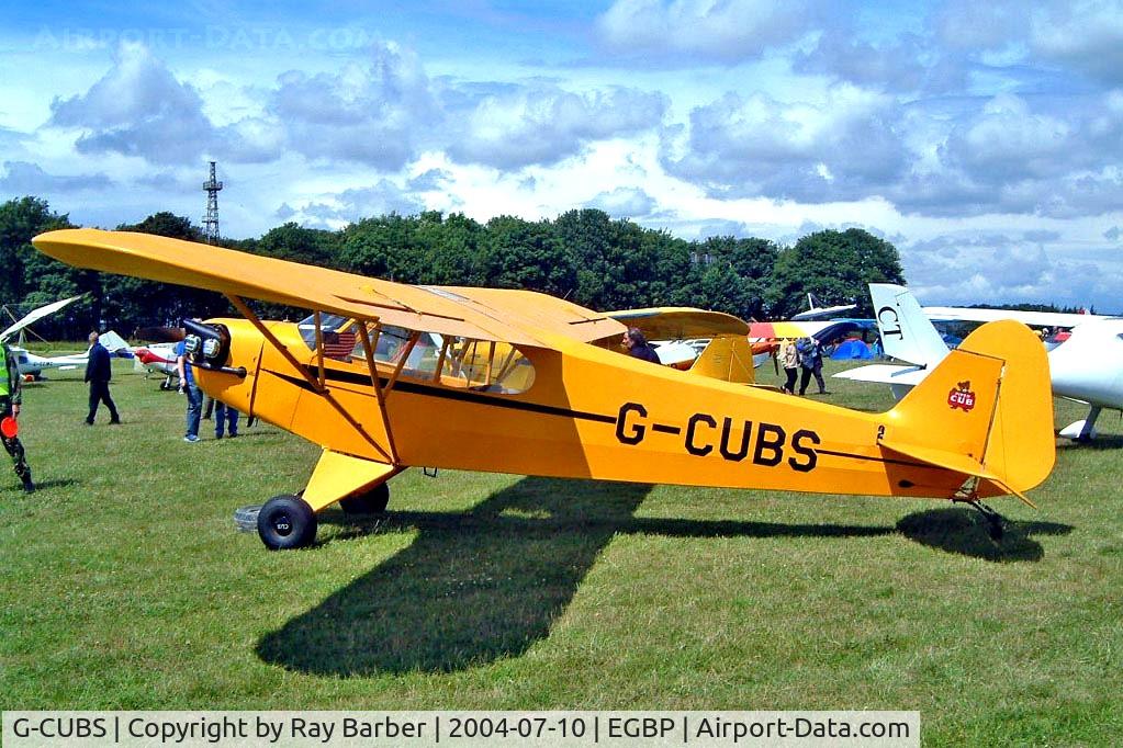 G-CUBS, 1946 Piper J3C-65 Cub Cub C/N 17792, Piper J-3C-65 Cub [17792] Kemble~G 10/07/2004