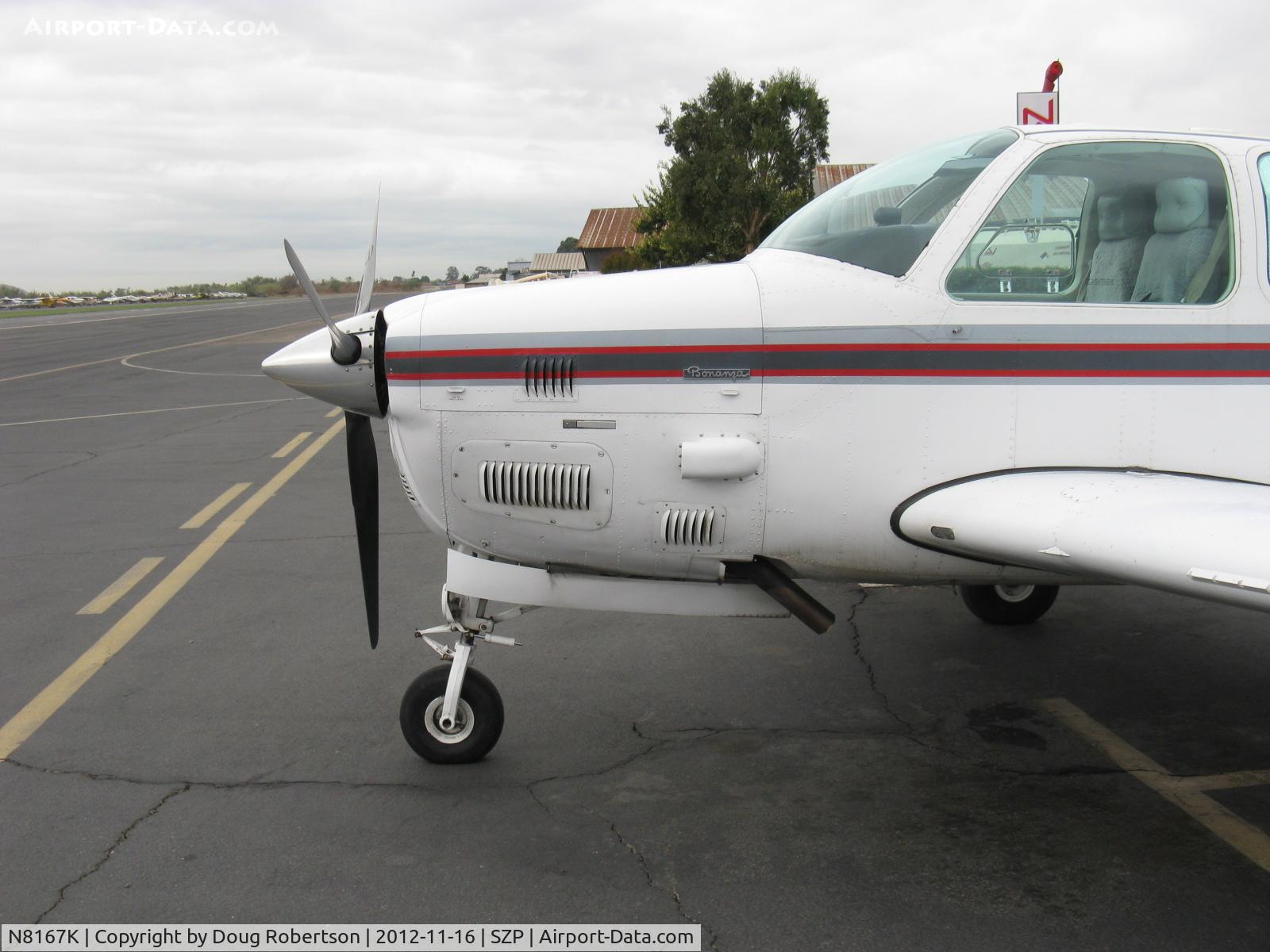 N8167K, 1993 Beech B36TC Turbo Bonanza C/N EA-547, 1993 Beech B36TC TURBO BONANZA, Continental TSIO-520-UB 300 Hp continuous, big turbo exhaust