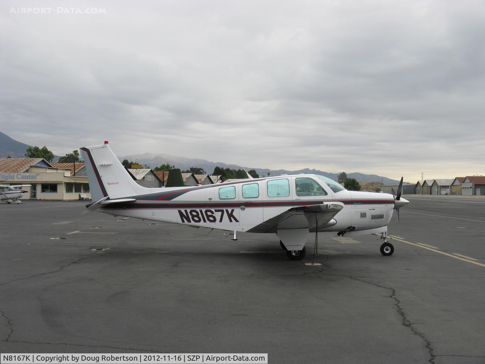 N8167K, 1993 Beech B36TC Turbo Bonanza C/N EA-547, 1993 Beech B36TC TURBO BONANZA, Continental TSIO-520-UB 300 Hp continuous