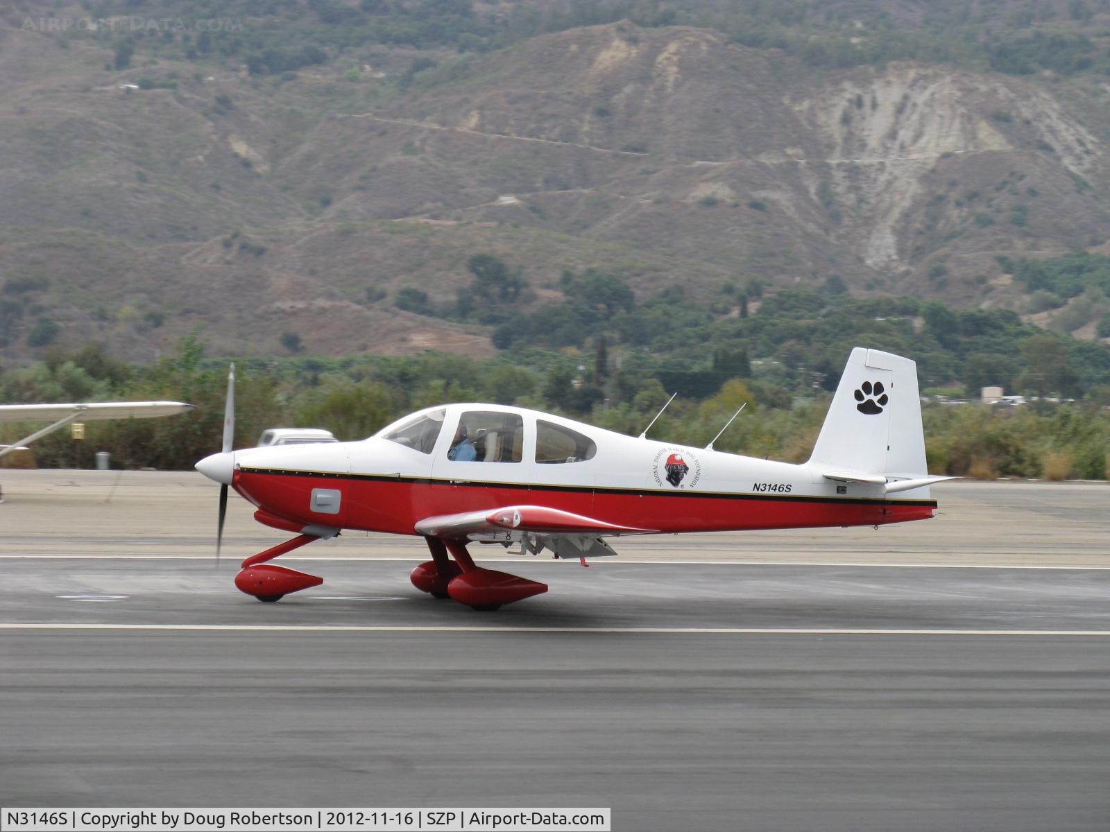 N3146S, 2005 Vans RV-10A C/N 40047, 2005 Nys VAN's RV-10A, Lycoming O-540, taxi back after landing Rwy 04