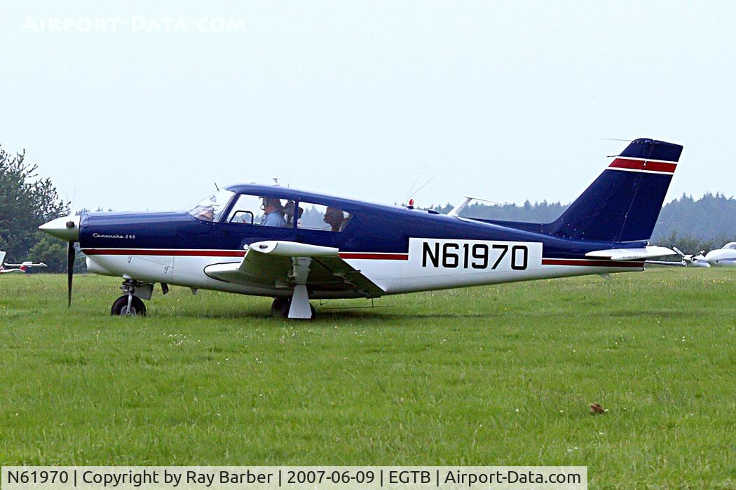 N61970, 1963 Piper PA-24-250 Comanche C/N 243364, Piper PA-24-250 Comanche [24-3364] Booker~G 09/06/2007