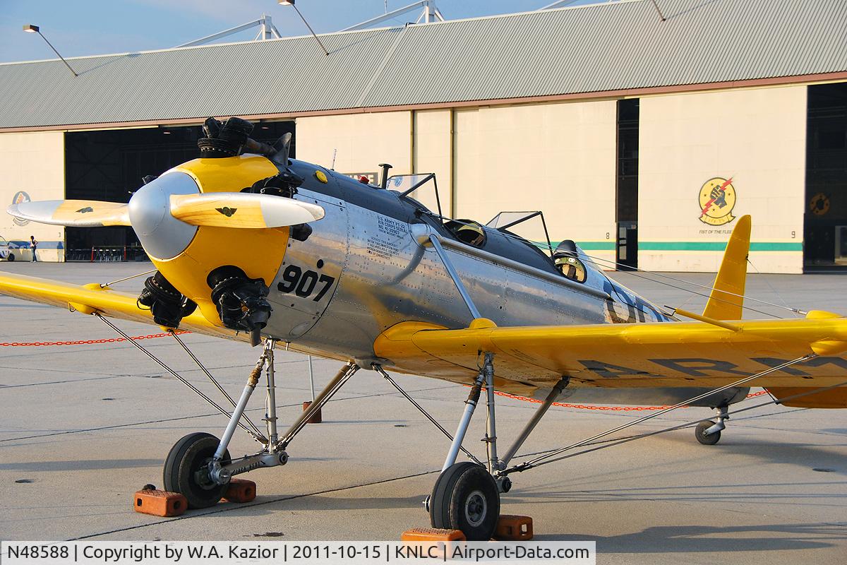 N48588, 1942 Ryan Aeronautical ST3KR C/N 2116, 2011 Central Valley Air Show - Naval Air Station, Lemoore, CA