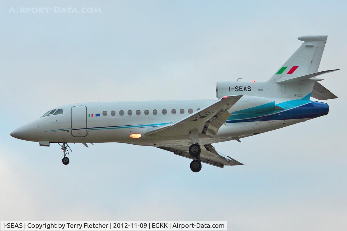 I-SEAS, 2007 Dassault Falcon 900EX C/N 192, 2007 Dassault Falcon 900EX, c/n: 192 at Gatwick