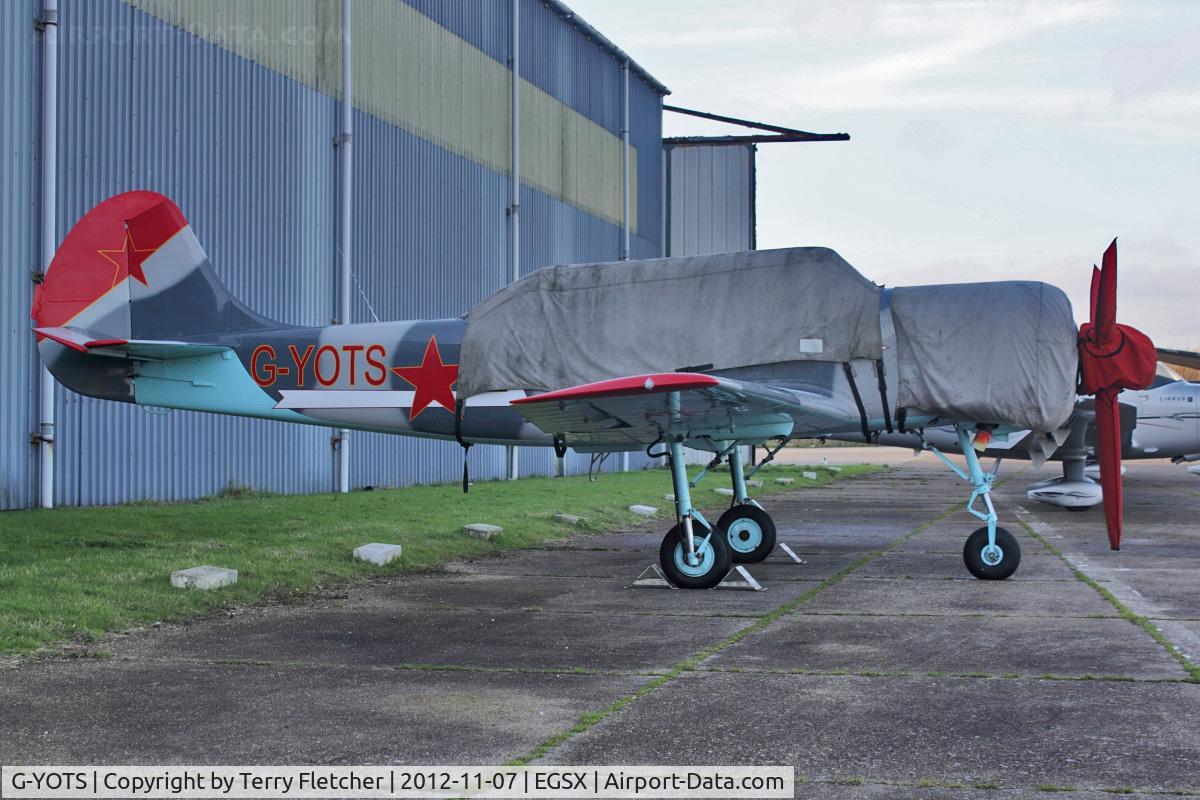 G-YOTS, 1990 Bacau Yak-52 C/N 9010308, 1990 Bacau YAK-52, c/n: 9010308