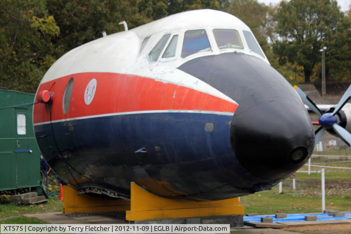 XT575, 1961 Vickers Viscount 837 C/N 438, 1961 Vickers Viscount 837, c/n: 438 at Brooklands Museum
