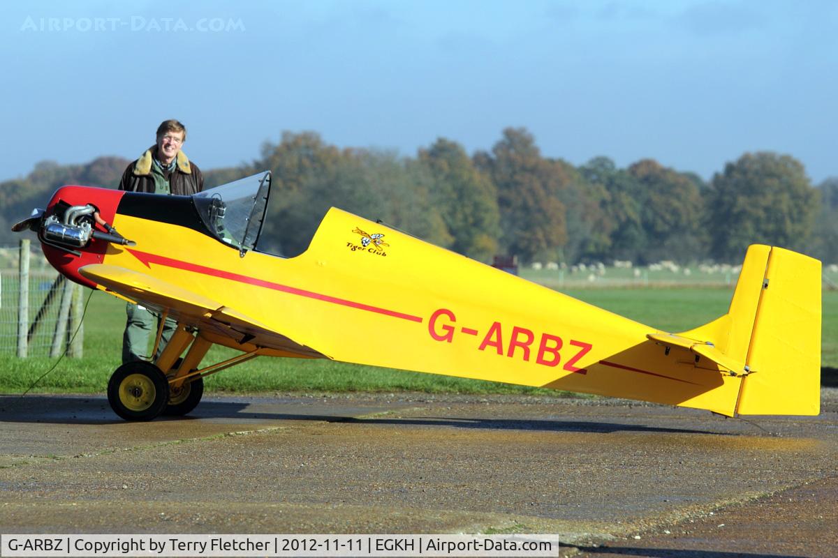 G-ARBZ, 1960 Rollason Druine D.31 Turbulent C/N PFA 553, 1960 Rollason Druine D.31 TURBULENT, c/n: PFA 553